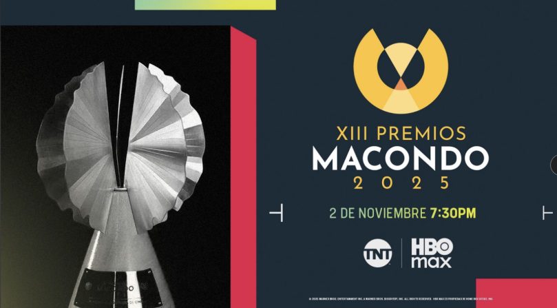 La 13ª edición de los Premios Macondo llega este 2 de noviembre por TNT y HBO Max