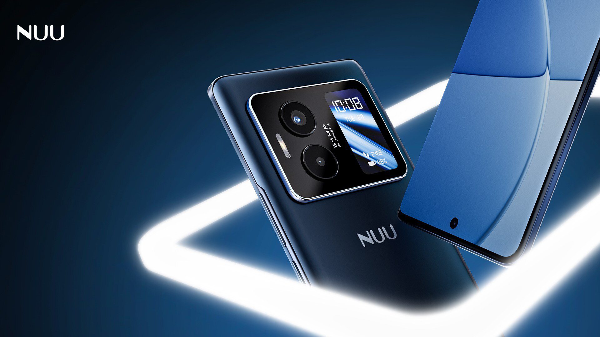 NUU B40 5G: doble pantalla AMOLED, selfies de otro nivel y diseño inteligente a precio accesible