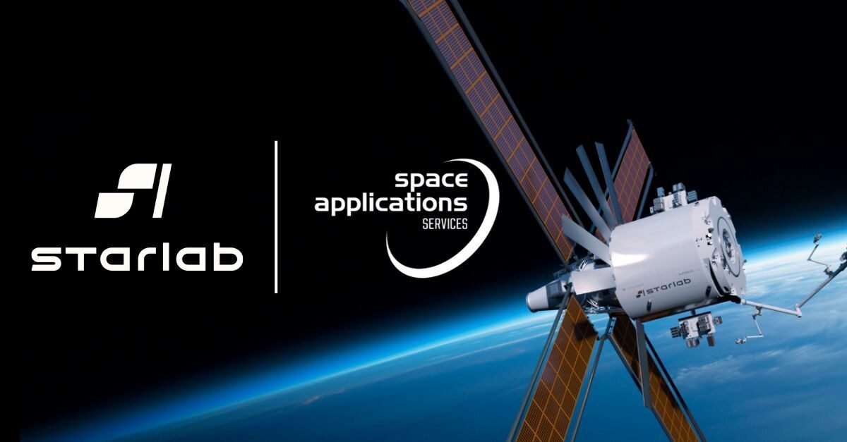Starlab incorpora a Space Applications Services como socio estratégico y accionista 