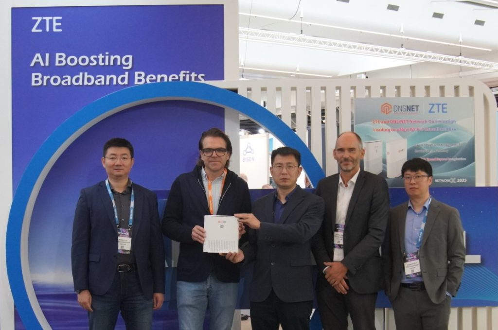 ZTE y DNS:NET se asocian para lanzar una solución avanzada de triple banda Wi-Fi 7 en Alemania