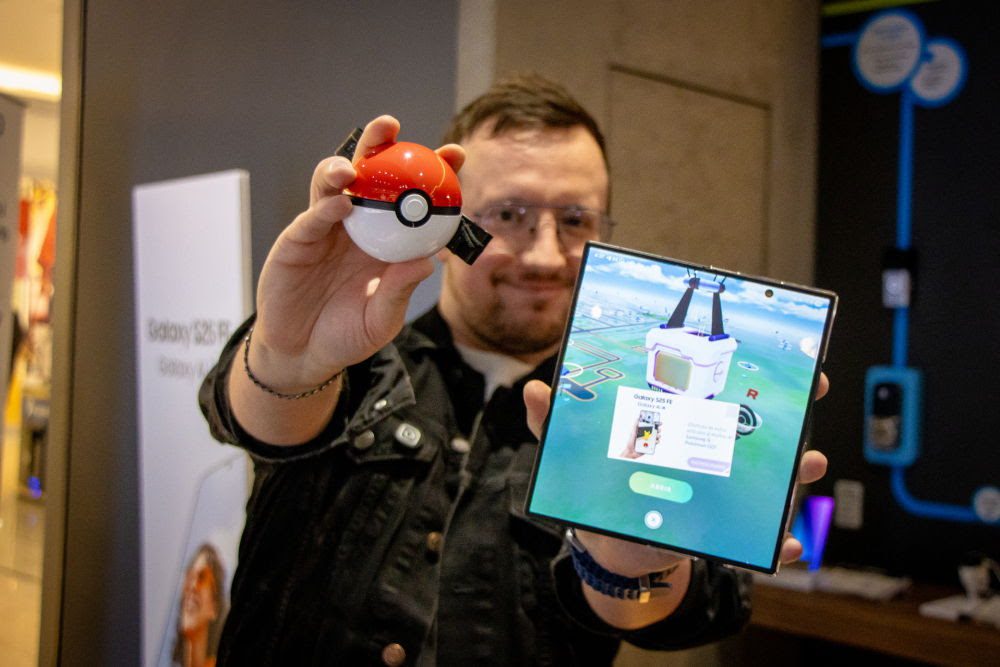 Samsung y Pokémon GO se unen en Parque Delta para lanzar el Galaxy S25 FE: tecnología, juego y aventura en una experiencia única