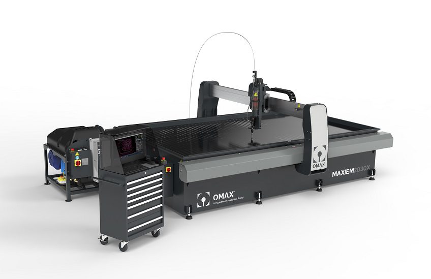 Línea OMAX MAXIEM de Hypertherm Associates: ideal para cortes de mecanizado complejos