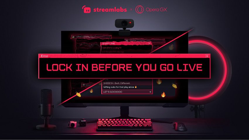 Opera GX lanza el nuevo Modo Streaming: personalizable y privado