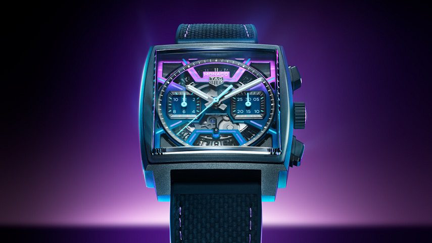 TAG Heuer Monaco Chronograph: edición limitada inspirada en la Fórmula 1 nocturna