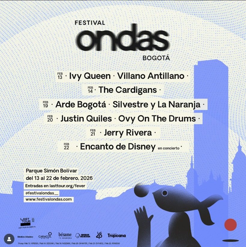 Un nuevo ritmo para los festivales: llega a Bogotá Ondas el primer festival de ciclo