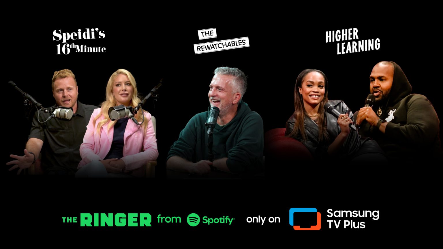 Spotify y Samsung TV Plus se alían: The Ringer llega como canal FAST exclusivo