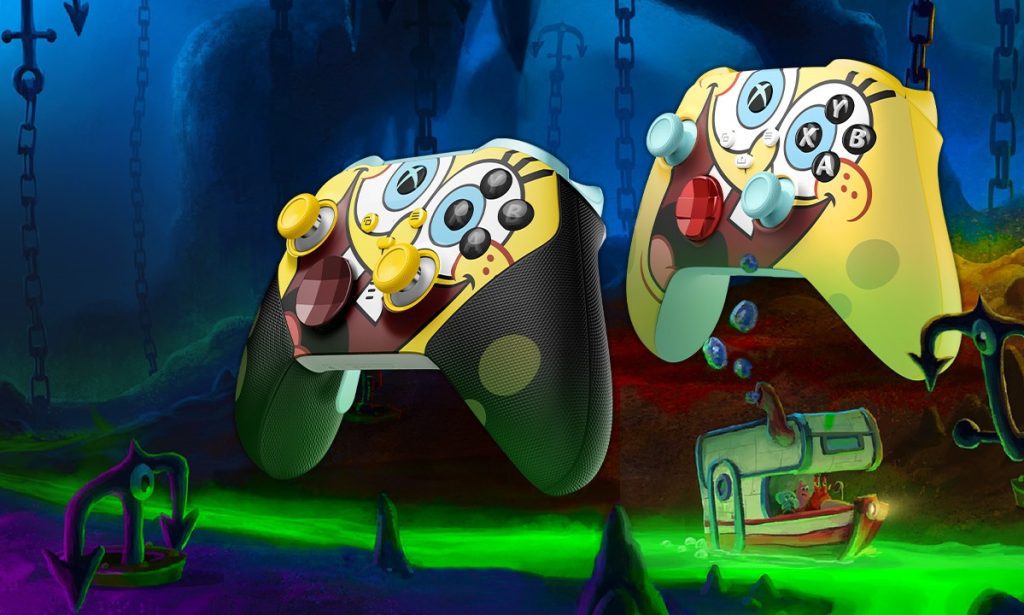 Control Xbox Edición Limitada Bob Esponja: personalización y características del nuevo lanzamiento en Design Lab