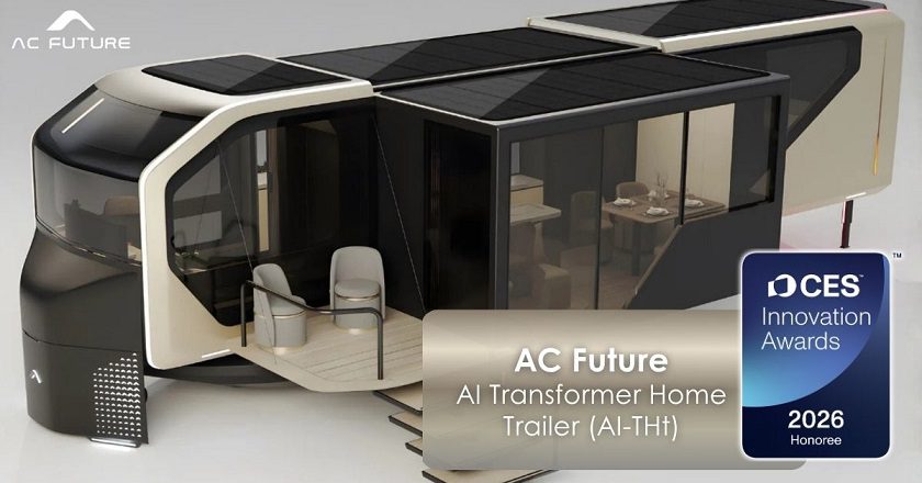 AC Future AI-THt: el tráiler expandible que ganó el CES Innovation Award 2026