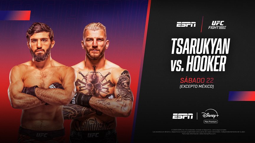 ESPN trae el UFC desde Qatar: Tsarukyan frente a Hooker en la estelar