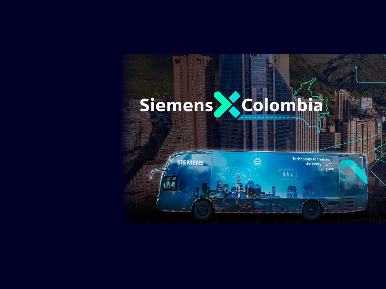 Siemens pone a rodar la industria 4.0 en Colombia con una experiencia móvil de innovación y tecnología