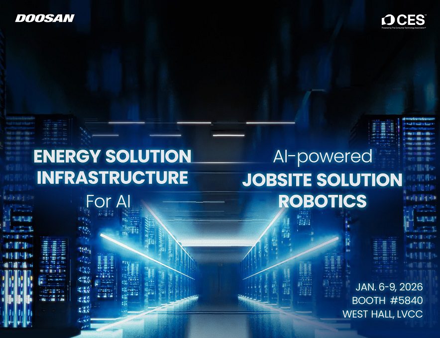 Doosan presentará soluciones energéticas esenciales para la infraestructura de IA en el CES 2026