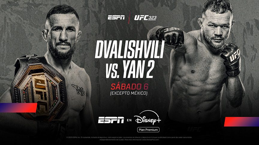 El UFC 323 llegará por streaming a todas las pantallas de Latinoamérica
