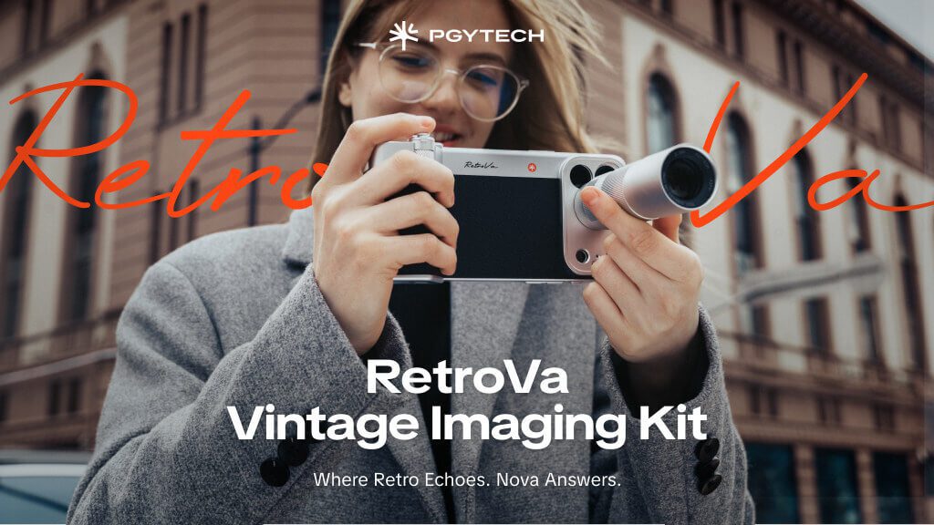 PGYTECH RetroVa: el ecosistema que devuelve la ergonomía y el control manual a la fotografía con iPhone