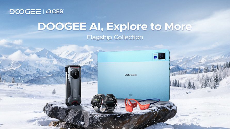 "DOOGEE AI, Explora más": Impulsando la aventura en el mundo real en CES 2026 