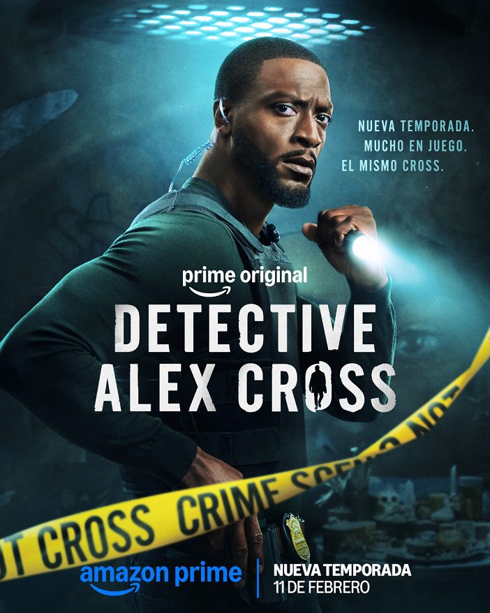 Prime Video revela el tráiler oficial y póster de la segunda temporada de Detective Alex Cross