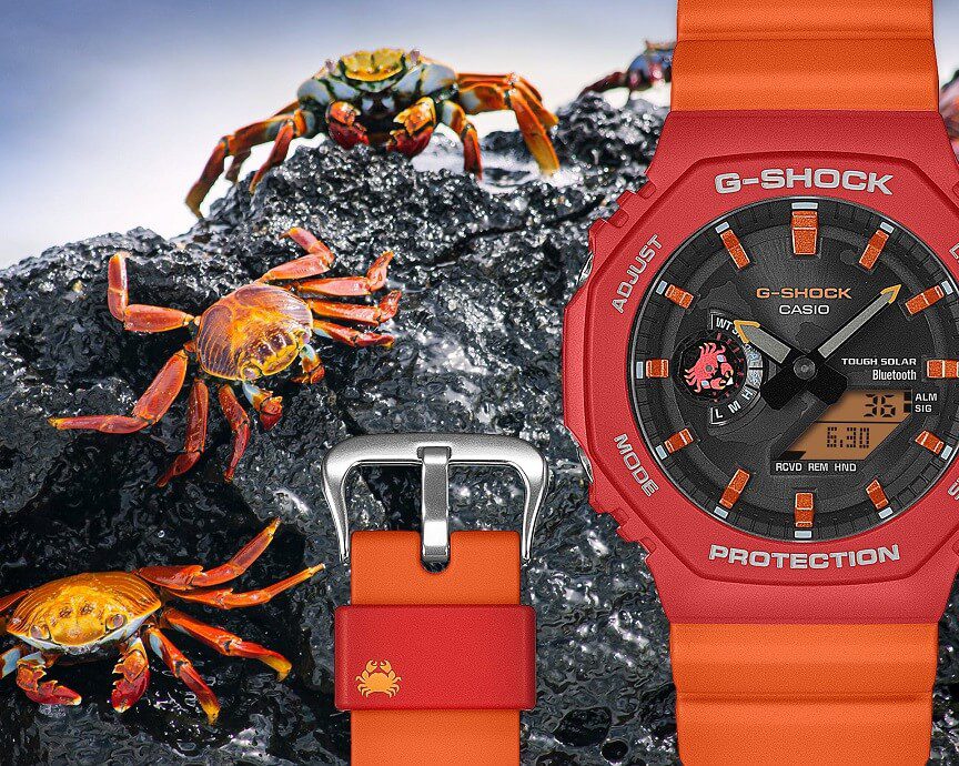 El nuevo reloj de G-SHOCK diseñado para la protección de las Galápagos