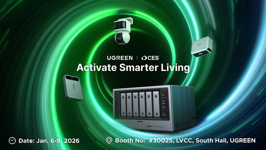 UGREEN presenta un nuevo ecosistema inteligente en CES 2026, liderado por IA NAS 
