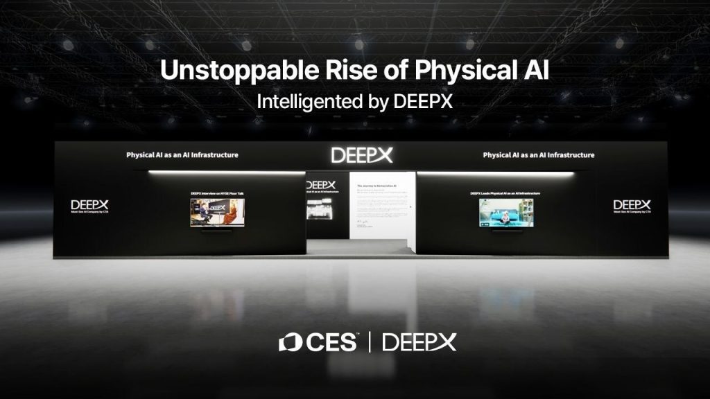 DEEPX nombrado expositor "Lo que no debe perderse" por CTA por segundo año consecutivo en CES 2026