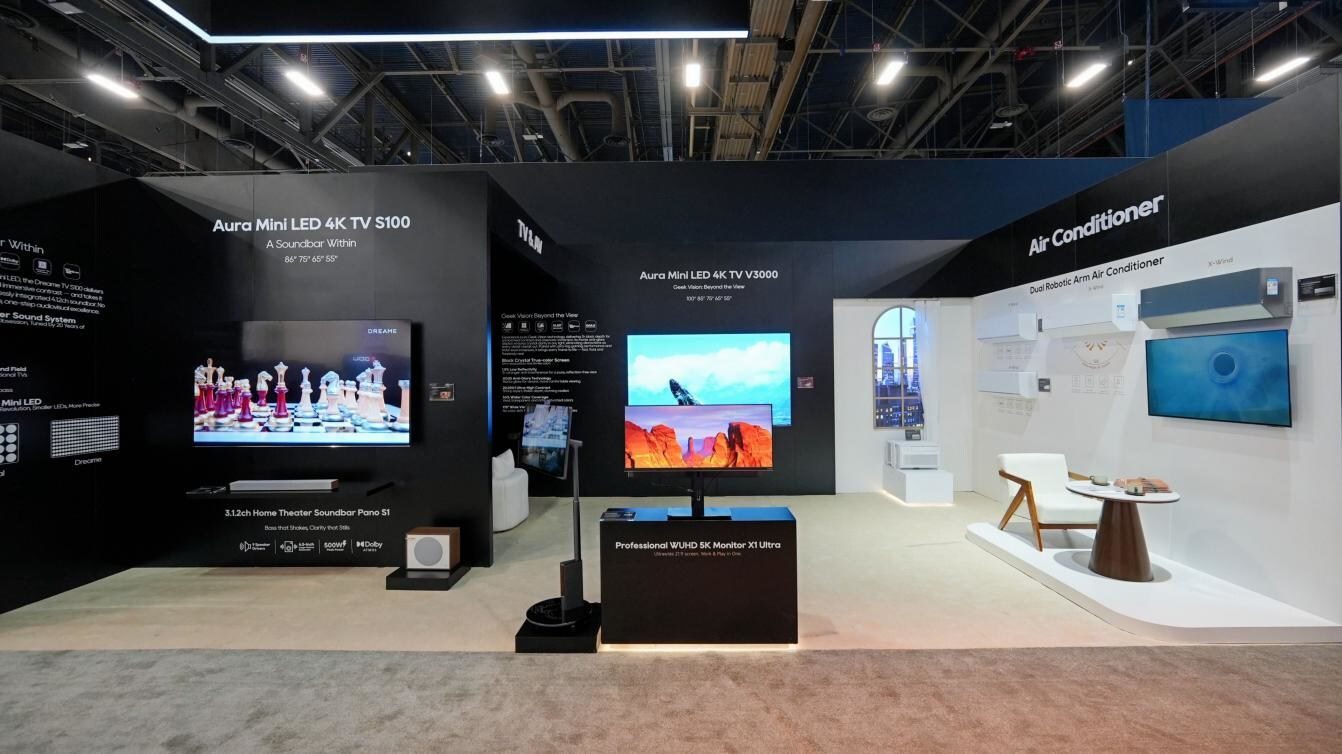 Dreame presenta los nuevos televisores LED Aura Mini en CES 2026 