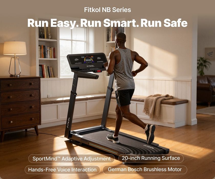 Fitkol revoluciona el running en casa: llegan las nuevas cintas de correr NB Series con inteligencia artificial generativa SportMind