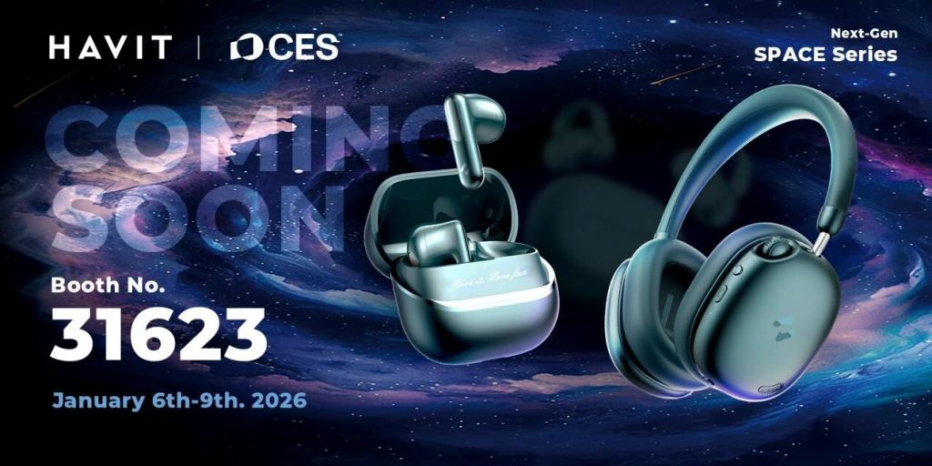 HAVIT SPACE en CES 2026: tecnología insignia y audio inmersivo en todos los formatos 