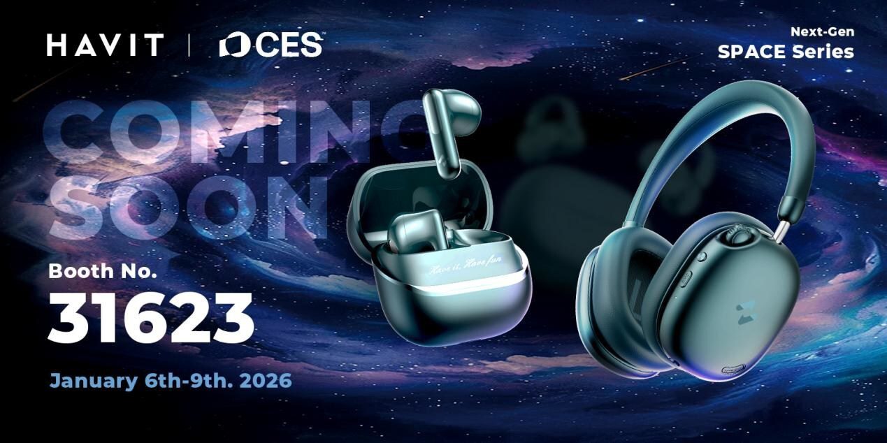 HAVIT SPACE en CES 2026: tecnología insignia y audio inmersivo en todos los formatos 