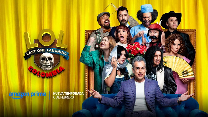 Prime Video revela el tráiler y arte oficial de la tercera temporada de LOL: Last One Laughing Colombia