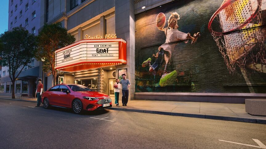 Mercedes-Benz se une a Sony Pictures Animation en el estreno en cines de “GOAT”