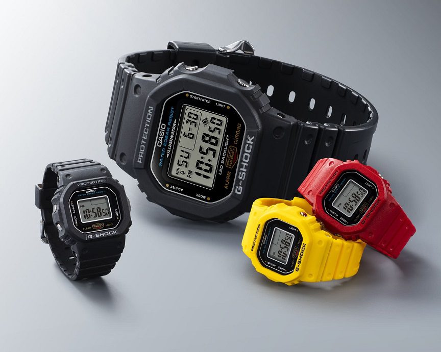 G-SHOCK nano: resistencia a los golpes y al agua en un tamaño pequeño