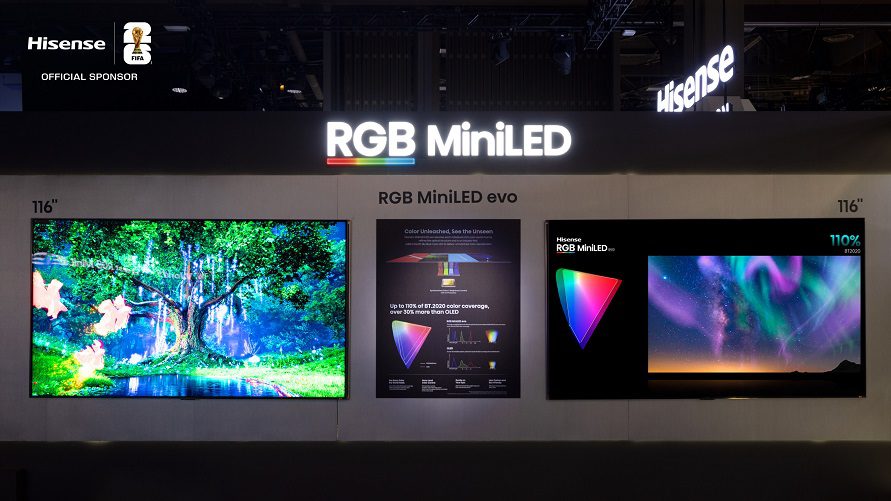 Hisense presenta 116UXS y XR10: llevando el RGB MiniLED a una nueva era en CES 2026 