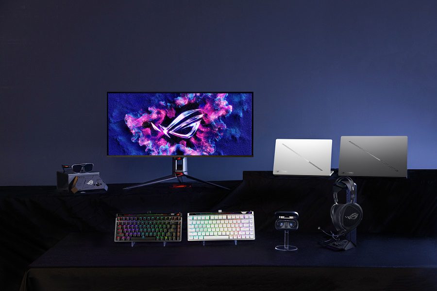 ASUS ROG celebra 20 años en el CES 2026: portátiles con RTX 5090, hologramas y la exclusiva colaboración con Kojima