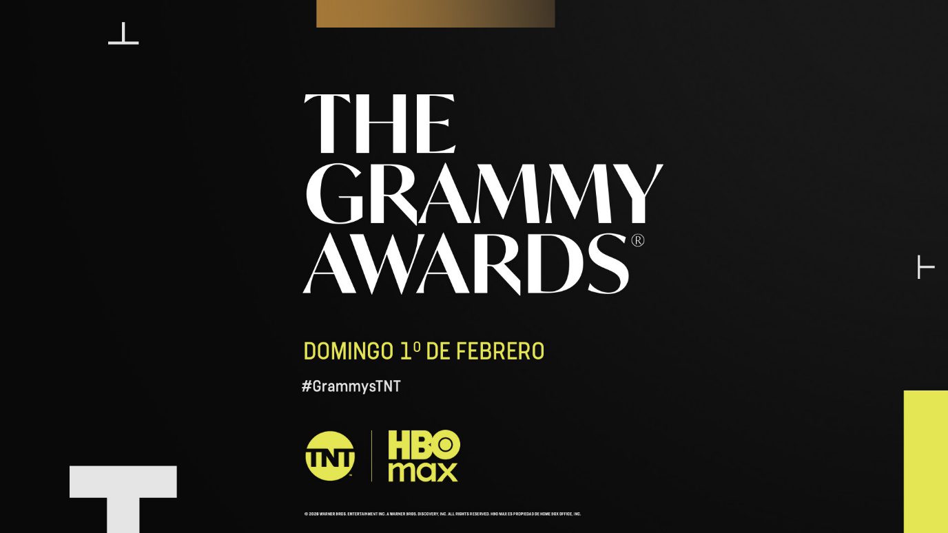TNT y HBO Max transmitirán en vivo la 68ª entrega anual de Los Grammys® este 1 de febrero