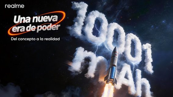 realme rompe los límites de la autonomía móvil: presenta la batería Titan de 10.001mAh y confirma su llegada en el P4 Power