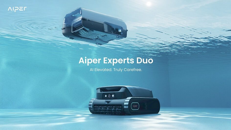 La revolución en el mantenimiento de piscinas llega con el Aiper Experts Duo y su inteligencia artificial