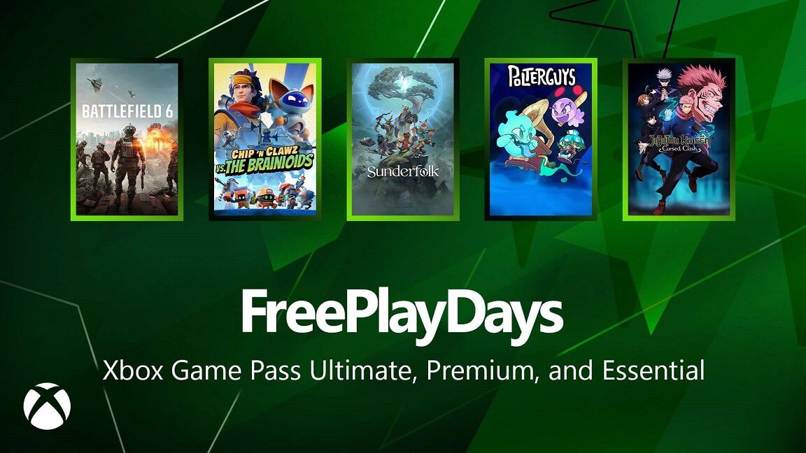 Disfruta de los Xbox Free Play Days con Battlefield 6 y otros grandes títulos gratuitos