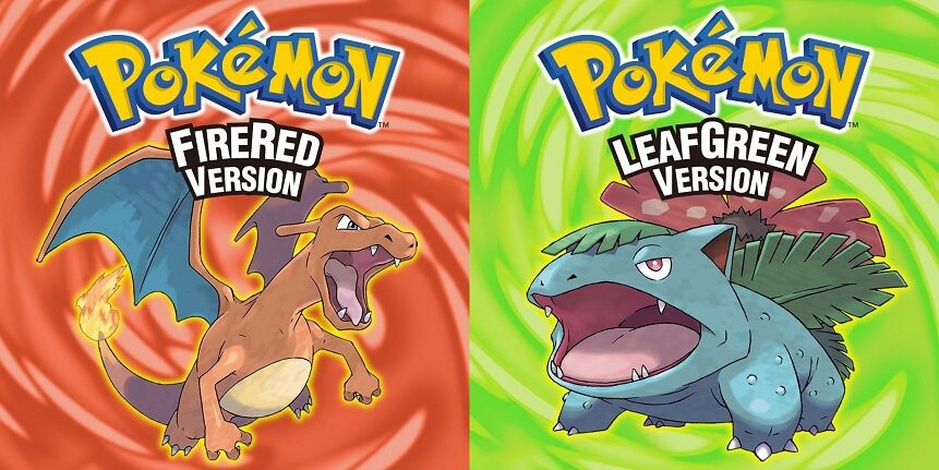 Pokémon FireRed Version y Pokémon LeafGreen Version llegarán a Nintendo Switch