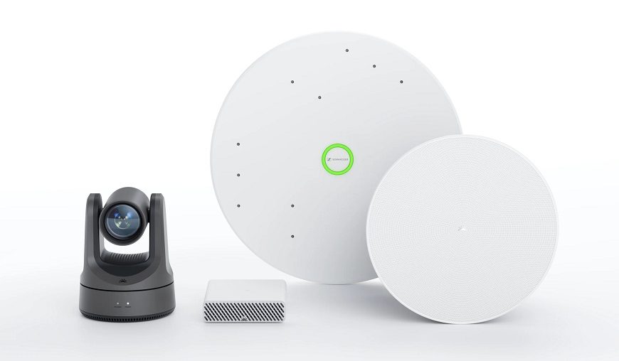Pleneo y Sennheiser redefinen la colaboración empresarial: nuevos kits de salas inteligentes para espacios medianos y grandes