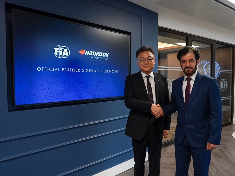 Hankook se convierte en socio global de la FIA