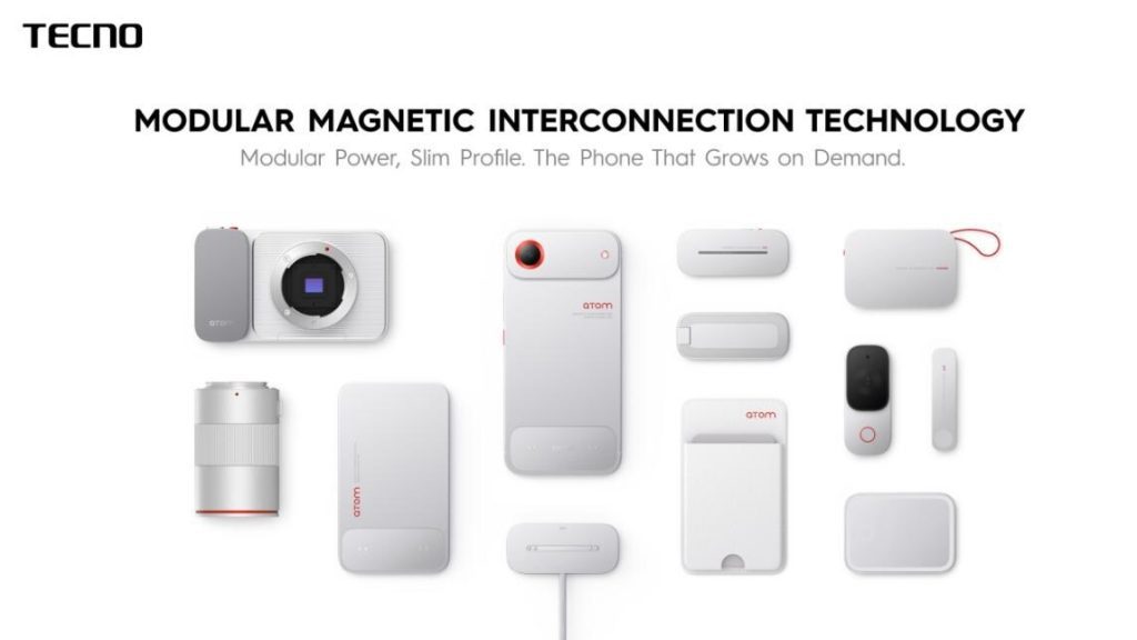 El futuro de la telefonía: TECNO revela el ecosistema de smartphone modular más delgado del mundo