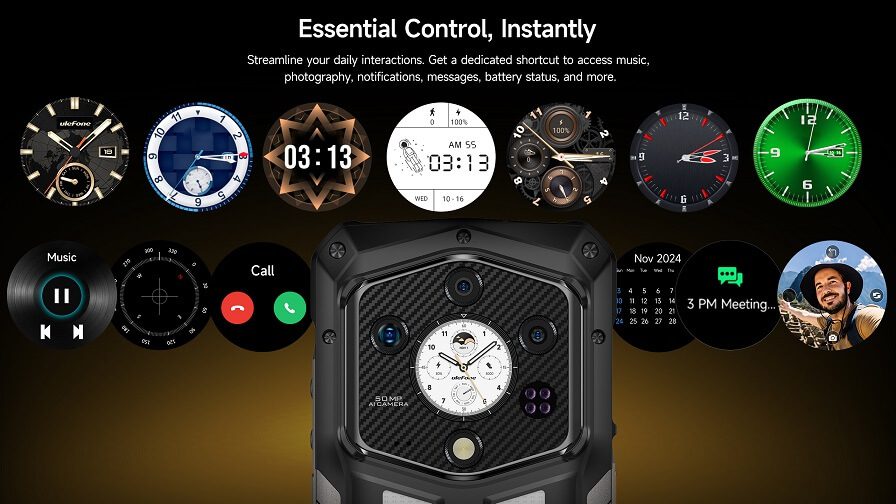 Ulefone redefine el concepto de teléfono rugerizado: las series Armor 28 y 29 reciben funciones sociales en su pantalla secundaria