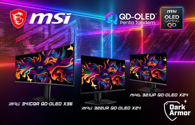 MSI revoluciona el mercado de monitores con la tecnología QD-OLED Penta Tandem de Samsung