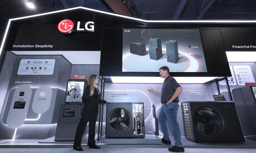 LG presenta soluciones de HVAC y componentes básicos en la AHR Expo 2026