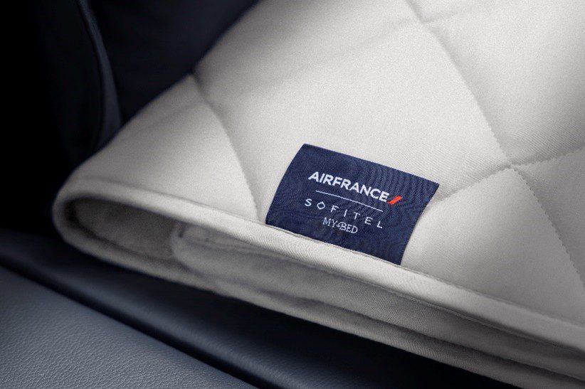 Air France introduce un nuevo sobrecolchón firmado por Sofitel MY BED en la cabina Business de larga distancia