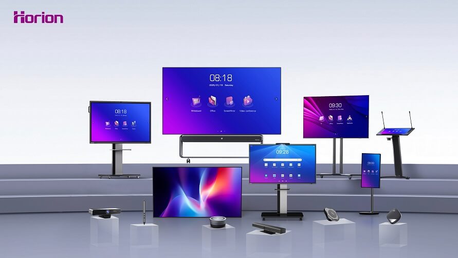 Horion presentará la pantalla plana interactiva M6APro V2 con cuatro cámaras y funciones de IA en ISE 2026 