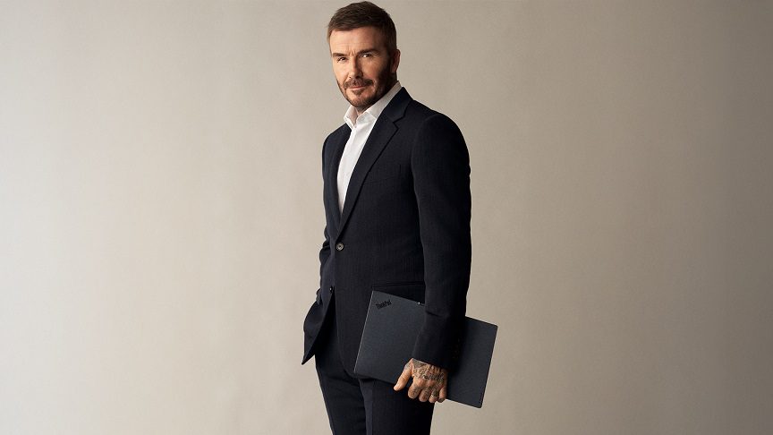 Lenovo y David Beckham anuncian una alianza global para transformar la tecnología deportiva