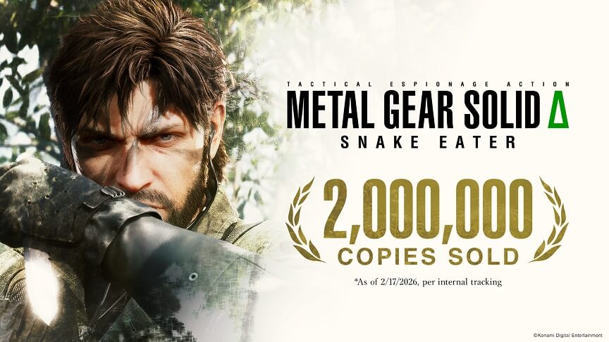 METAL GEAR SOLID Δ: SNAKE EATER alcanzó los 2 millones de ventas a nivel mundial