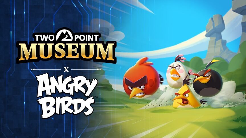 Two Point Museum presenta Angry Birds en una actualización gratuita, ya disponible