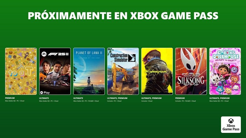 Novedades destacadas en el catálogo de Xbox Game Pass para marzo de 2026