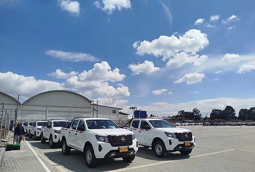 40 camionetas 4x4 reforzarán proyectos de infraestructura y seguridad en Colombia