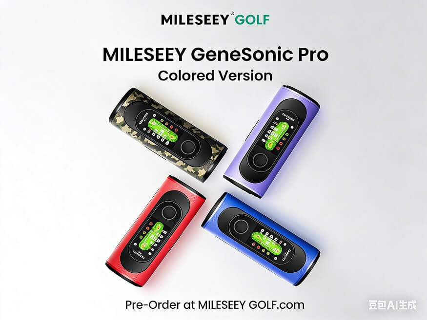 La revolución tecnológica en el golf con el nuevo altavoz GPS MILESEEY GeneSonic Pro